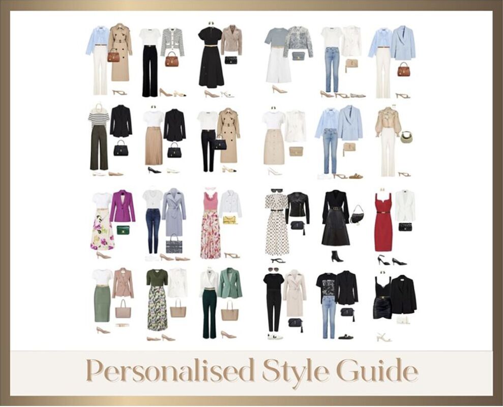 Women's example outfits style guide