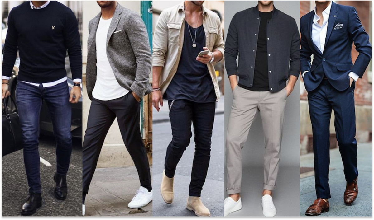 Men's personal styling outfits