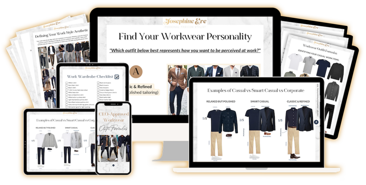 Downloadable workwear formulas guide preview