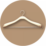 Wardrobe hanger.